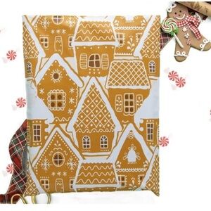 12 Festive Gingerbread House Holiday Mailers 10X13, BUY NOW PRICE